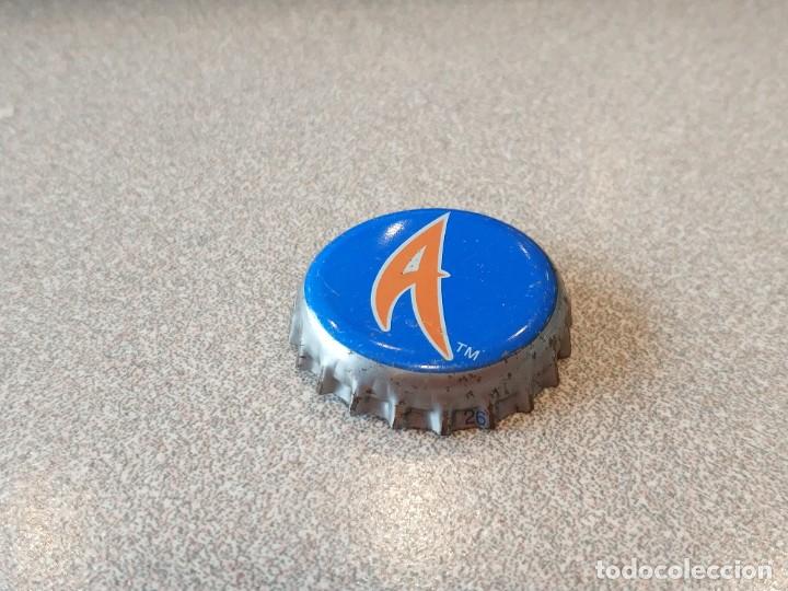 Collecting of Coca-Cola and Pepsi: Chapa Aquarius Naranja 6 (U)