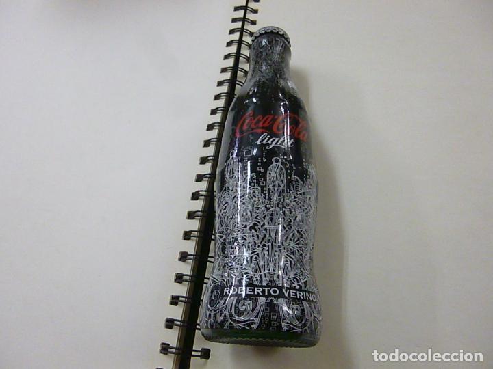 Colecionismo de Coca-Cola e Pepsi: Botella de Coca Cola Light - Roberto Verino - Edici&oacute;n Especial Moda - 25 Aniversario -LLENA