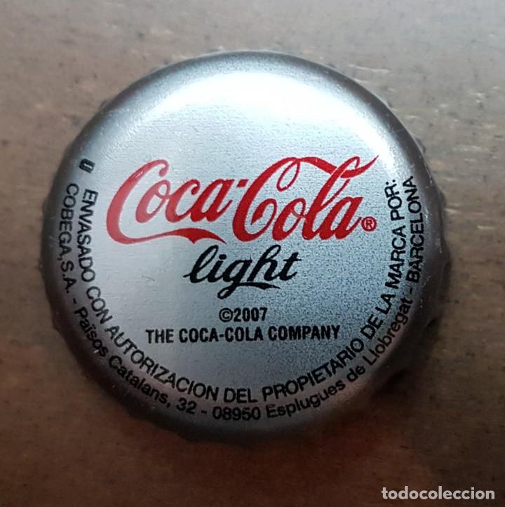 Collecting of Coca-Cola and Pepsi: TAP&Oacute;N CORONA - CHAPA - CROWN CAPS - KRONKORKEN - TAPPI - COCA COLA - LIGHT - BARCELONA