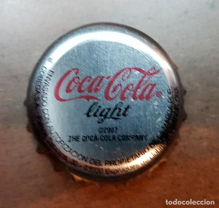 Collecting of Coca-Cola and Pepsi: TAP&Oacute;N CORONA - CHAPA - CROWN CAPS - KRONKORKEN - TAPPI - COCA COLA - LIGHT - BARCELONA