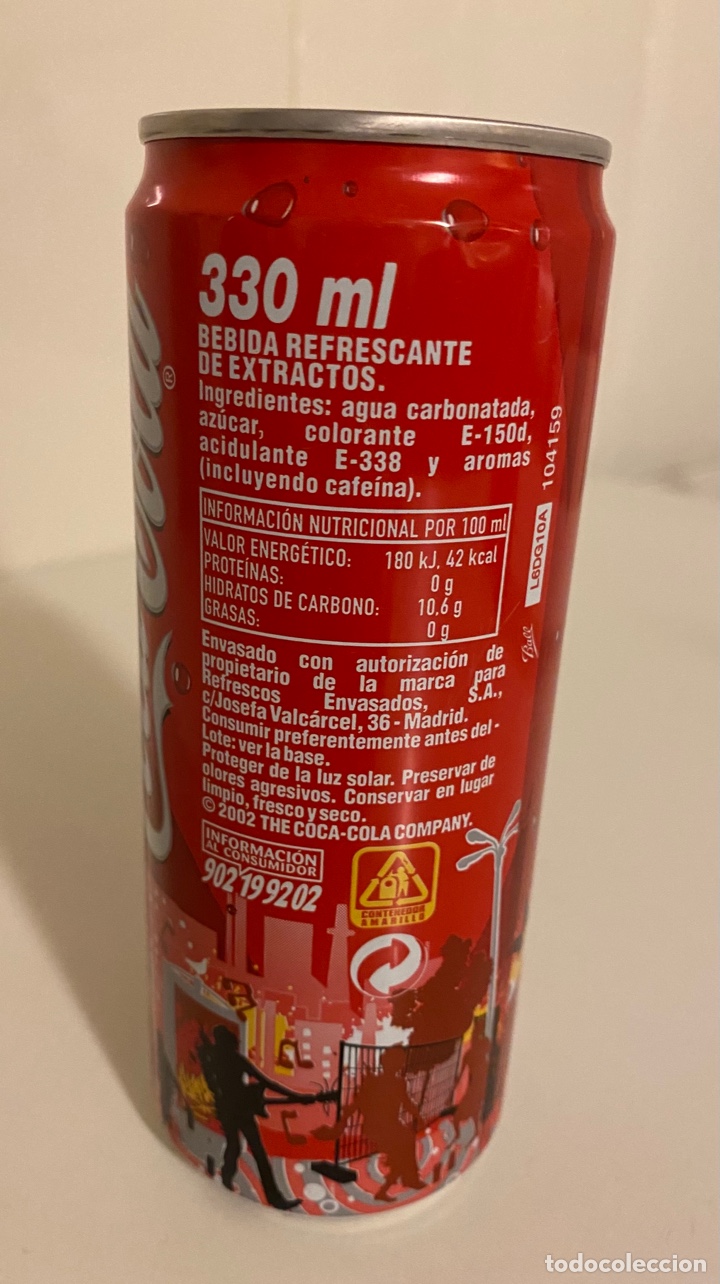 Coleccionismo de Coca-Cola y Pepsi: Lata Coca Cola 2002 - Foto 5