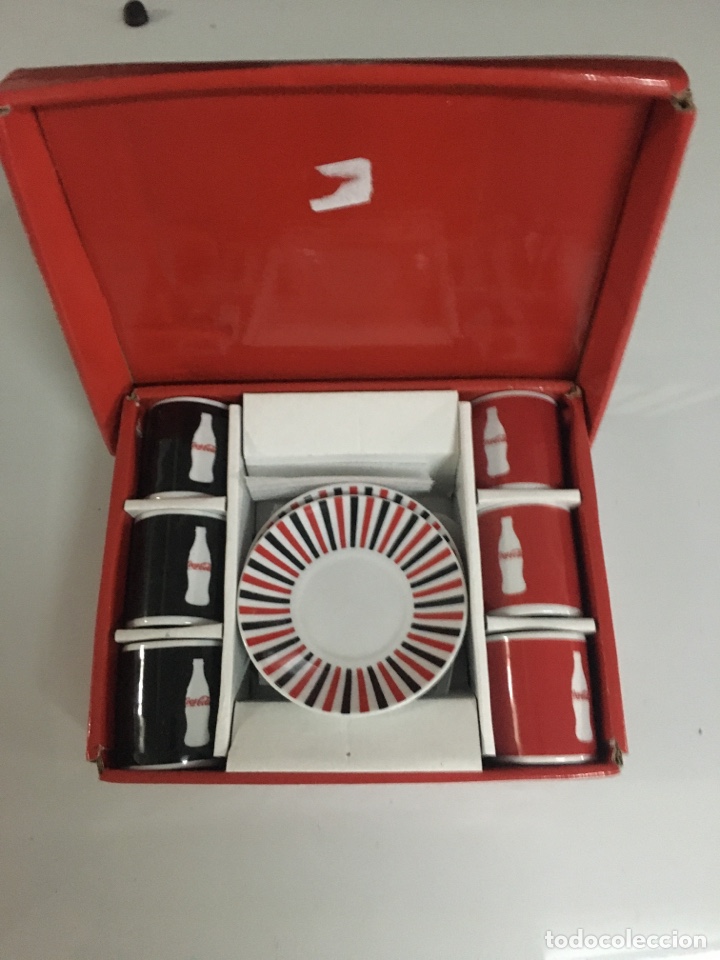 Coleccionismo de Coca-Cola y Pepsi: Juego caf&eacute; de coca cola - Foto 3
