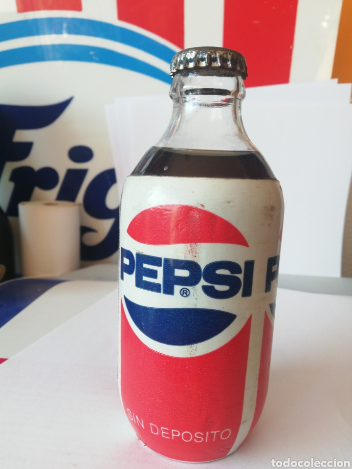 Collectionnisme de Coca-Cola et Pepsi: Pepsi Cola, 250 cc, llena y sin abrir