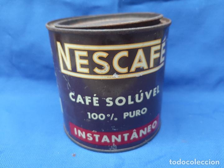 Collecting of Coca-Cola and Pepsi: ANTIGUA LATA DE NESCAFE CON TAPADERA , BOTE DE NESTLE, BRASIL.