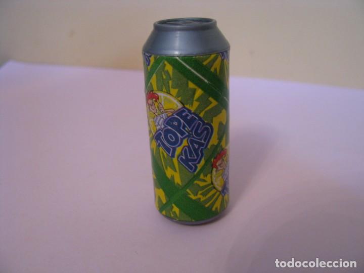 Coleccionismo de Coca-Cola y Pepsi: LATA DE TOPE KAS DE CART&Oacute;N Y PL&Aacute;STICO. 5,5 CM.
