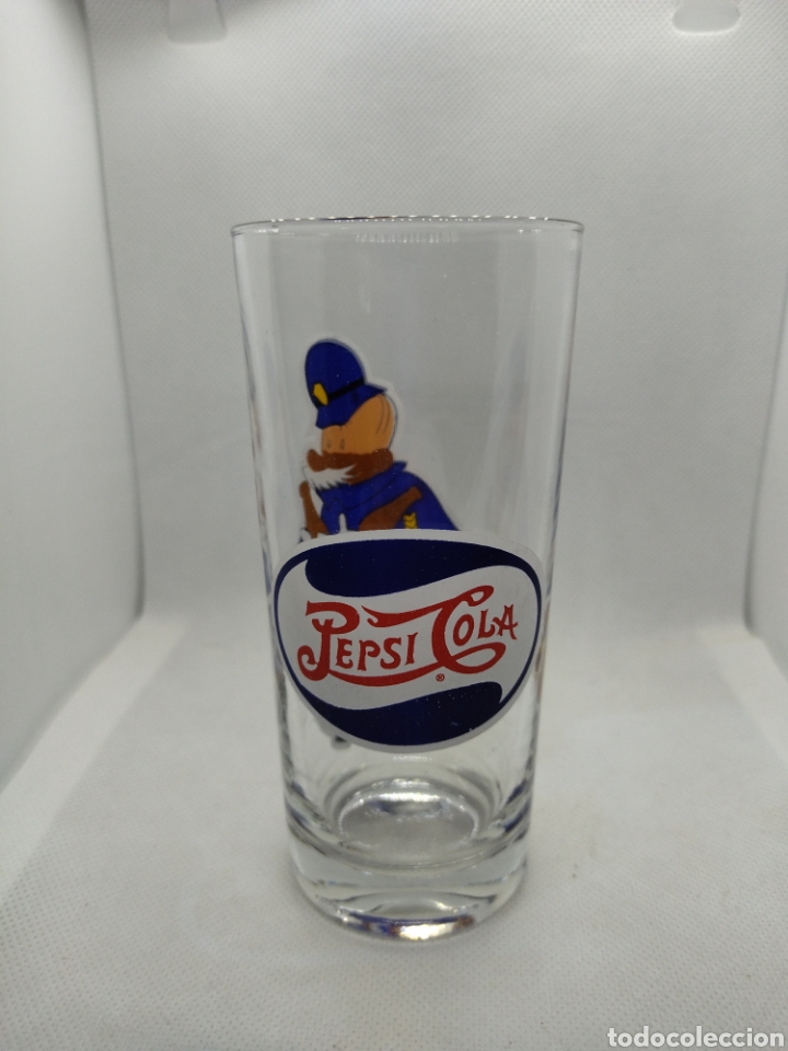 Coleccionismo de Coca-Cola y Pepsi: Vaso Pepsi cola antiguo - Foto 3