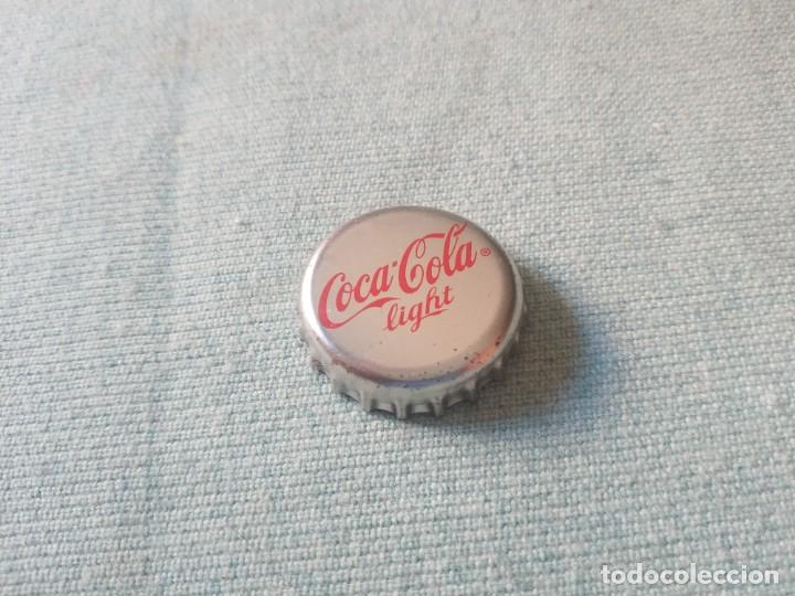 Colecionismo de Coca-Cola e Pepsi: Chapa Coca Cola Light PL (CP)