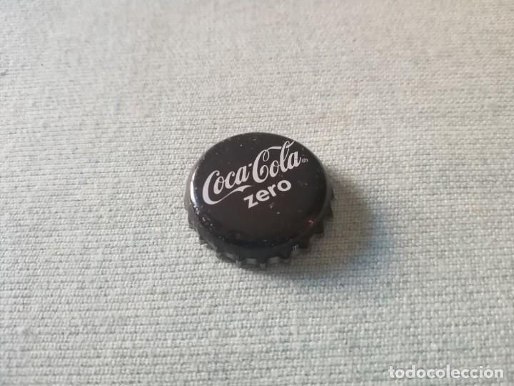 Colecionismo de Coca-Cola e Pepsi: Chapa Coca Cola Zero 4 (U)