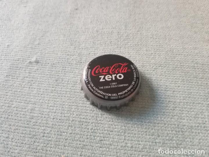 Collecting of Coca-Cola and Pepsi: Chapa Coca Cola Zero 5 (U)