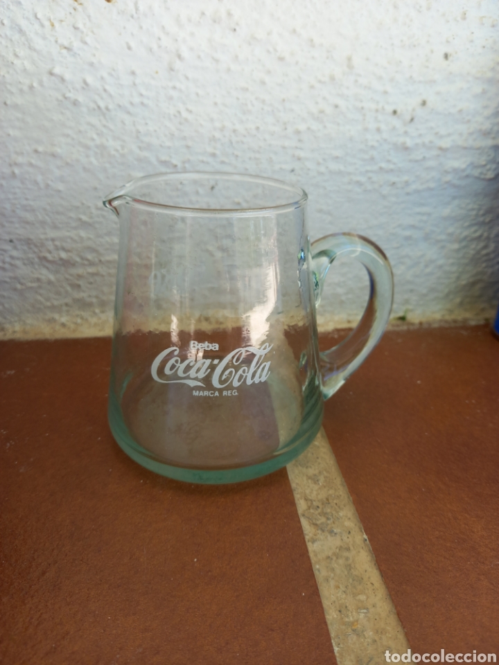 Colecionismo de Coca-Cola e Pepsi: Peque&ntilde;a y rara jarra de Coca cola &uacute;nica en tc