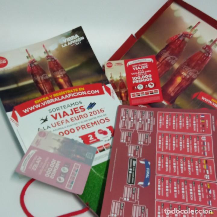Collecting of Coca-Cola and Pepsi: KIT VENTAS COCA COLA CARTEL ADHESIVOS BLISTER