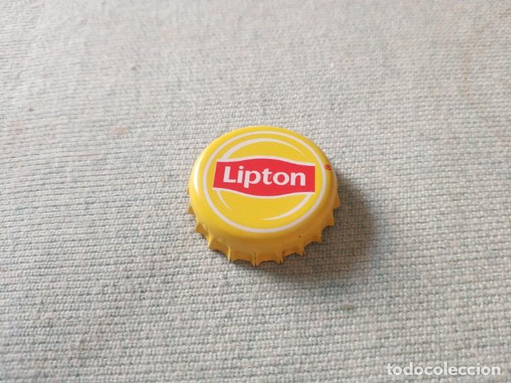 Colecionismo de Coca-Cola e Pepsi: Chapa Lipton BE 2 (CP)