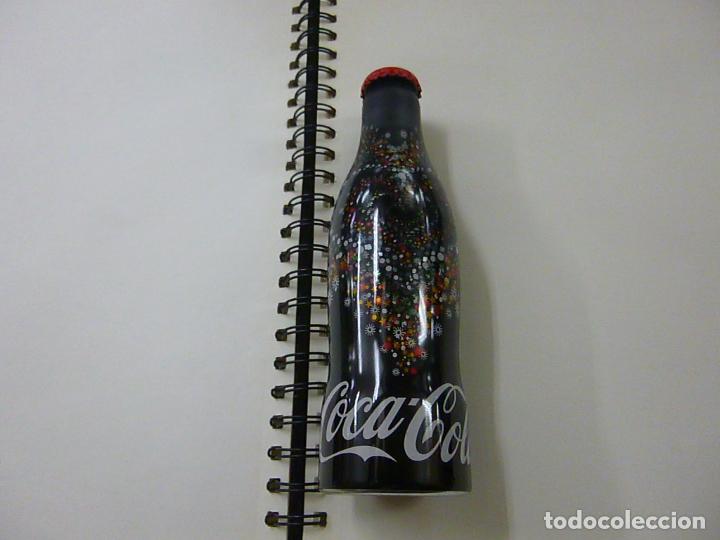 Collectionnisme de Coca-Cola et Pepsi: Coca-Cola McMenu Gift Aluminum Bottle Hungary 2015 - LLENA -B 2