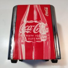 Coleccionismo de Coca-Cola y Pepsi: SERVILLETERO METÁLICO COCA COLA. Lote 267894129