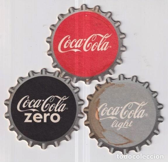 Collectionnisme de Coca-Cola et Pepsi: TRES PASAVASOS DE COCA COLA