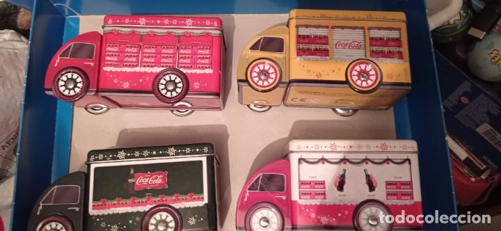 Collectionnisme de Coca-Cola et Pepsi: COLECCION CAMIONES DE REPARTO COCA COLA DE HOJALATA DE COCACOLA QUE SON CAJAS