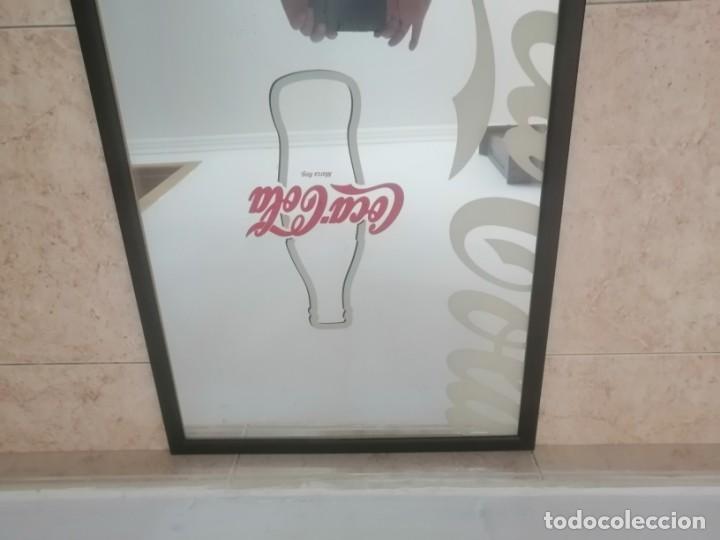 Coleccionismo de Coca-Cola y Pepsi: ESPEJO COCA COLA LA VIDA SABE BIEN - Foto 3
