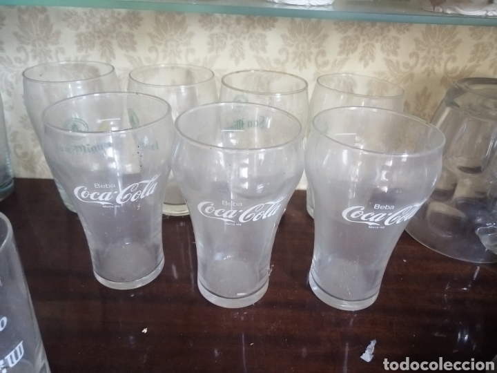 Coleccionismo de Coca-Cola y Pepsi: Vasos beba cocacola reg - Foto 2