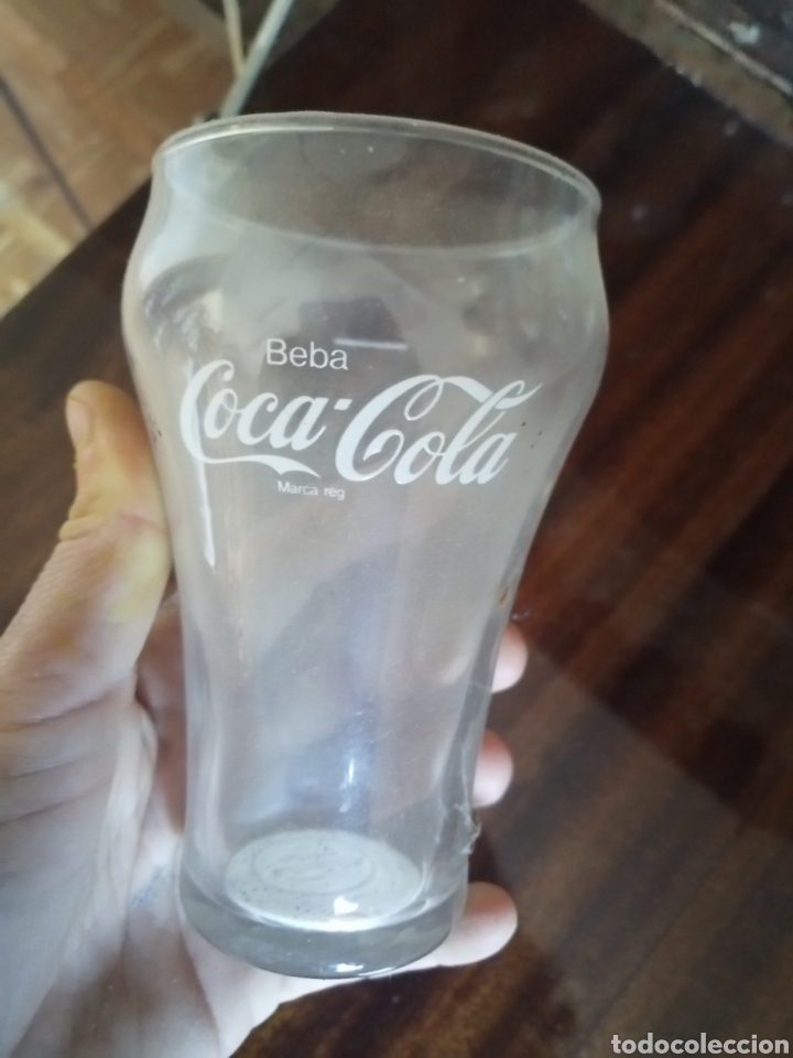 Coleccionismo de Coca-Cola y Pepsi: Vasos beba cocacola reg - Foto 1