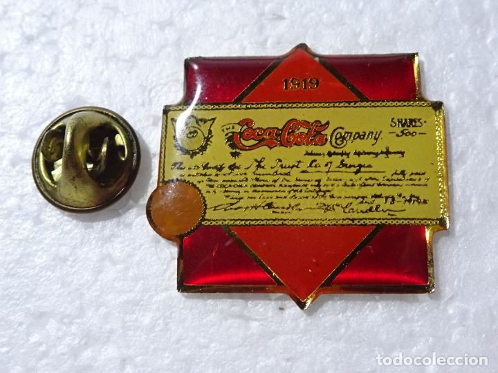 Sammeln von Coca-Cola und Pepsi: PIN DE COCA COLA. ESTILO RETRO VINTAGE A&Ntilde;O 1919 ACCI&Oacute;N COMPA&Ntilde;&Iacute;A COCACOLA