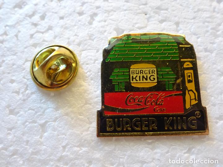 Sammeln von Coca-Cola und Pepsi: PIN DE COCA COLA. RESTAURANTE BURGER KING