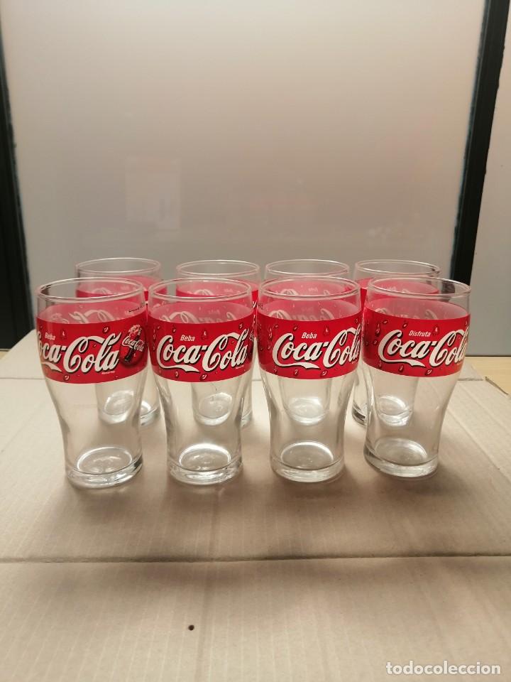 Coleccionismo de Coca-Cola y Pepsi: 8 VASOS COCA COLA - Foto 1