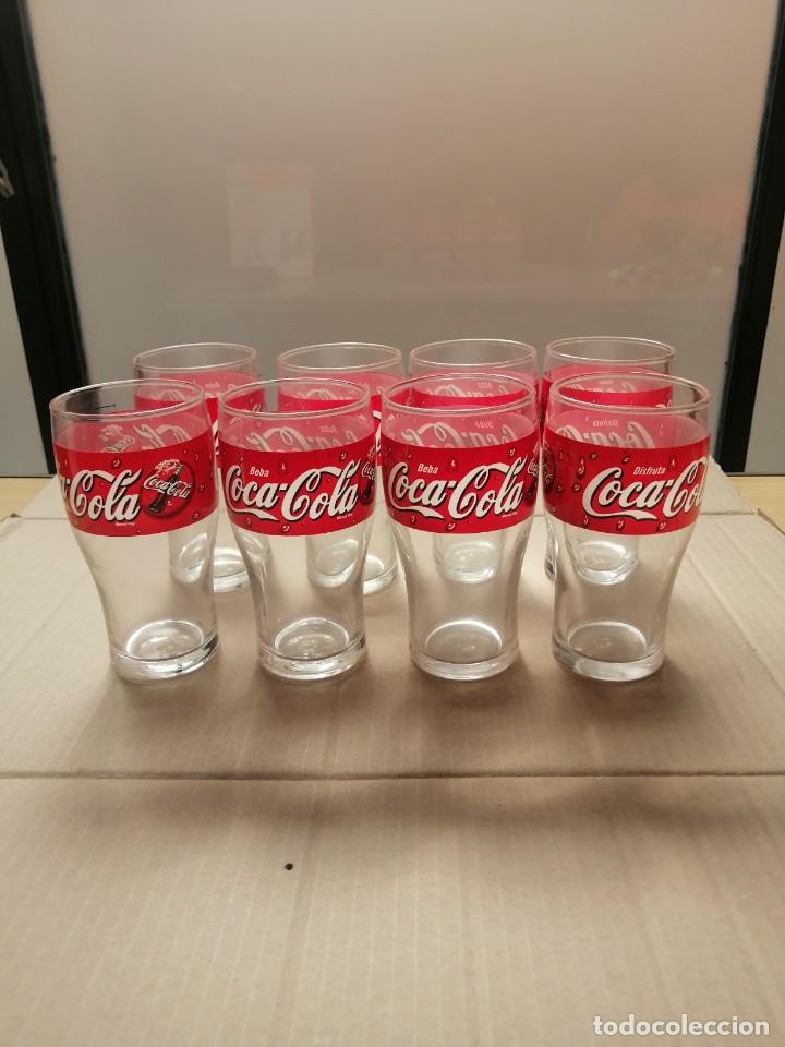 Coleccionismo de Coca-Cola y Pepsi: 8 VASOS COCA COLA - Foto 2