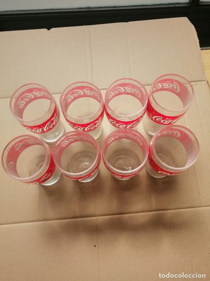 Coleccionismo de Coca-Cola y Pepsi: 8 VASOS COCA COLA - Foto 3