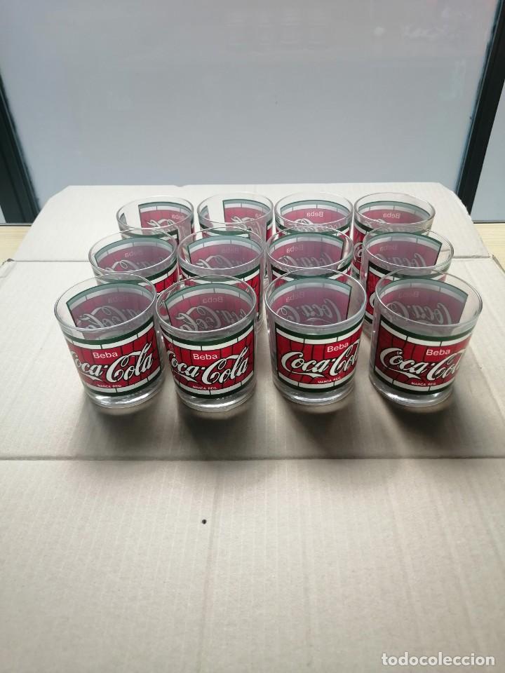 Coleccionismo de Coca-Cola y Pepsi: 12 VASOS COCA COLA - Foto 1