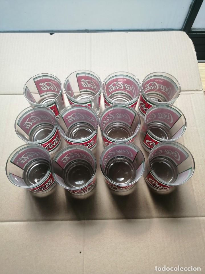 Coleccionismo de Coca-Cola y Pepsi: 12 VASOS COCA COLA - Foto 2
