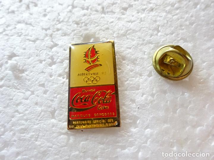 Sammeln von Coca-Cola und Pepsi: PIN DE COCA COLA. JUEGOS OL&Iacute;MPICOS OLIMPIADAS ALBERTVILLE 92 1992