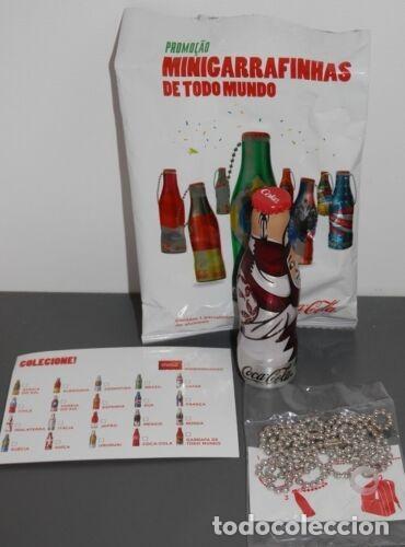 Sammeln von Coca-Cola und Pepsi: MINI BOTELLA COCA COLA DE LO BRASIL DE LA SERIE BOTELLAS DE TODO MUNDO - 2014