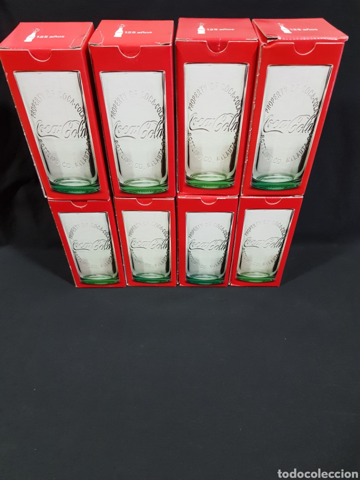 Sammeln von Coca-Cola und Pepsi: Caja vac&iacute;a vaso Coca Cola 125 aniversario