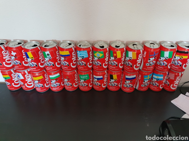 Coleccion Completa De Latas Coca Cola Mundial U Comprar Coleccionismo coleccion-completa-de-latas-coca-cola-mundial-u-comprar-coleccionismo