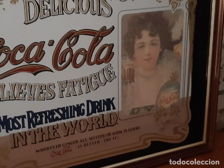 Coleccionismo de Coca-Cola y Pepsi: CUADRO ESPEJO COCA-COLA - Foto 2