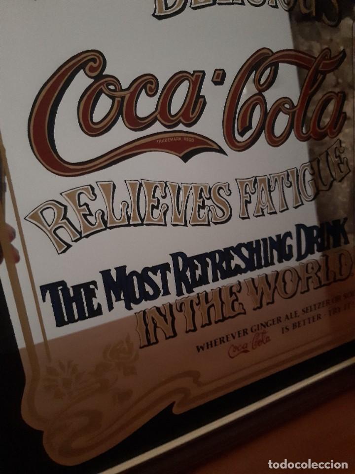 Coleccionismo de Coca-Cola y Pepsi: CUADRO ESPEJO COCA-COLA - Foto 3