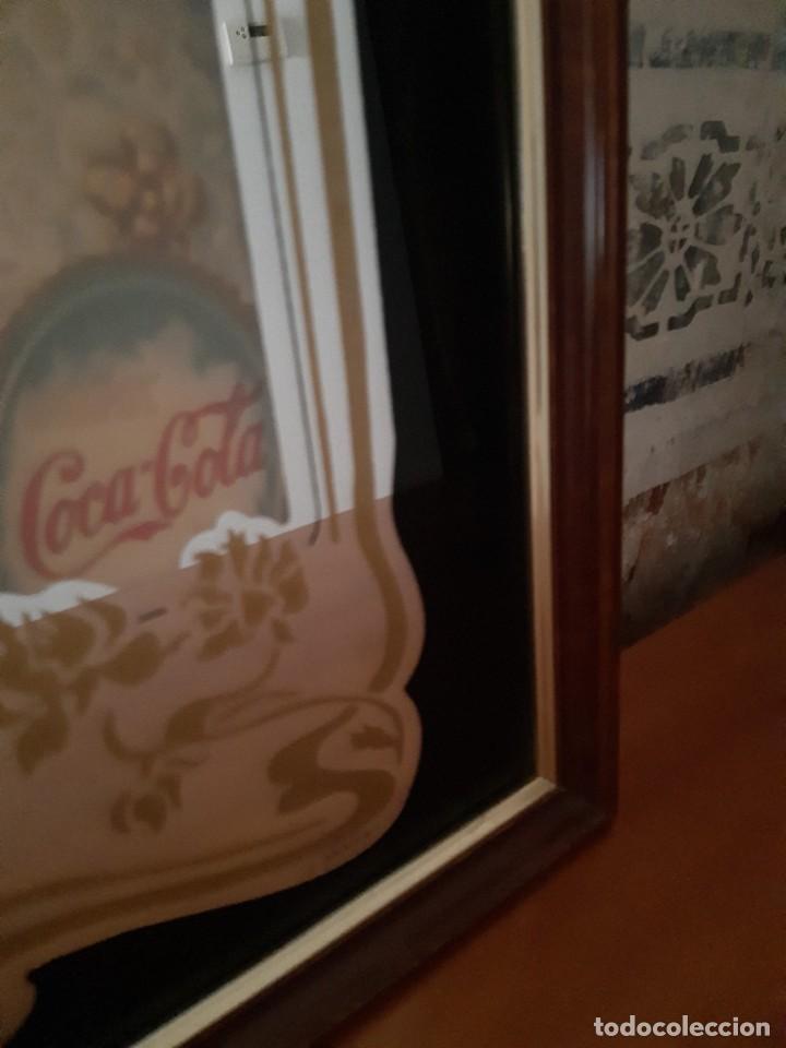 Coleccionismo de Coca-Cola y Pepsi: CUADRO ESPEJO COCA-COLA - Foto 7