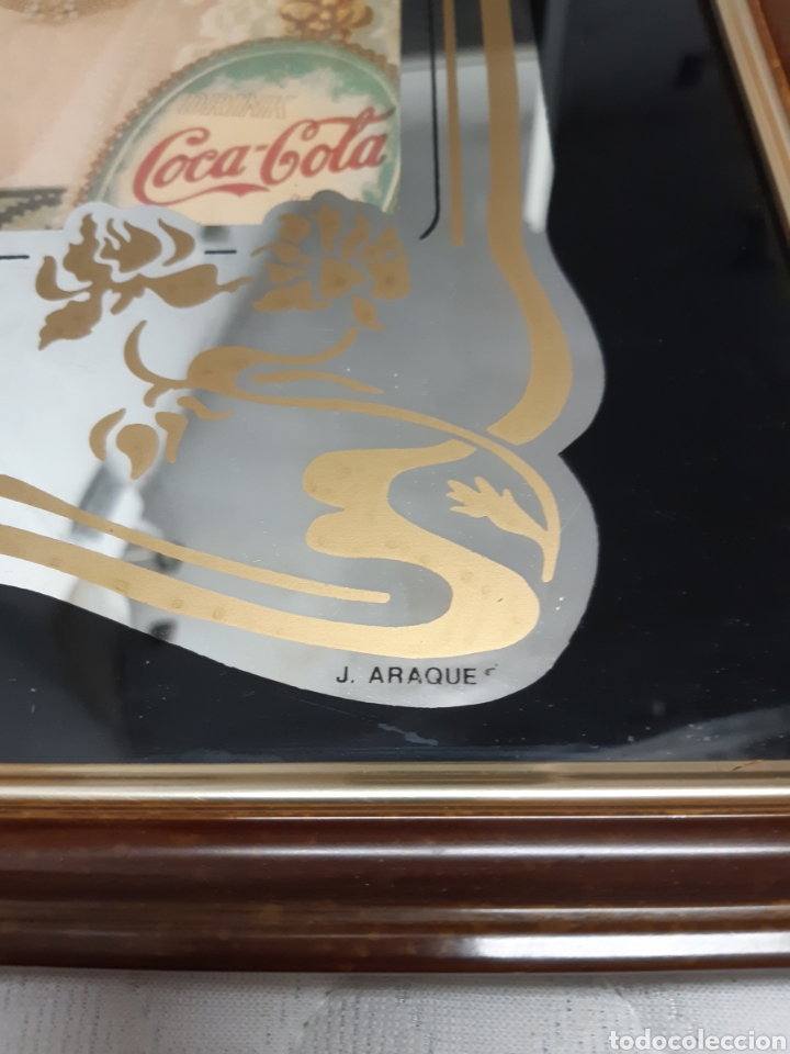 Coleccionismo de Coca-Cola y Pepsi: CUADRO ESPEJO COCA-COLA - Foto 9
