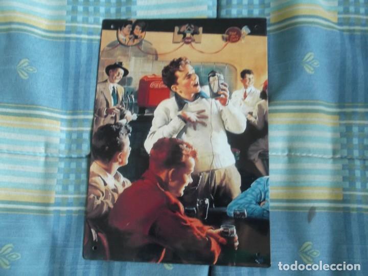 Coleccionismo de Coca-Cola y Pepsi: cartel reproducion cocacola