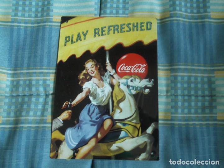 Coleccionismo de Coca-Cola y Pepsi: CARYTEL COCA COLA REPRODUCION
