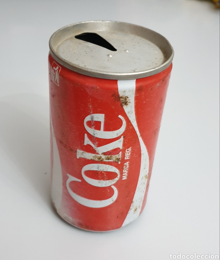 Collezionismo di Coca-Cola e Pepsi: ANTIGUA LATA COCA-COLA A&Ntilde;OS 80