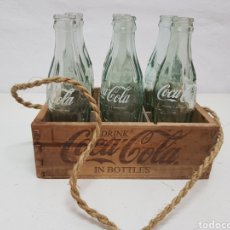 Coleccionismo de Coca-Cola y Pepsi: CAJA COCA-COLA DE MADERA. Lote 284384738