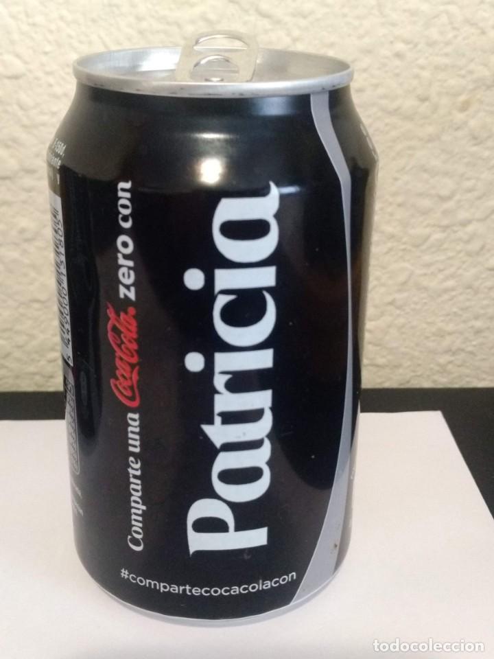 Colecionismo de Coca-Cola e Pepsi: BOTE - LATA COCA COLA ZERO COLECCION NOMBRES - EDICION NOMBRE - COMPARTE CON PATRICIA