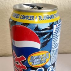 Coleccionismo de Coca-Cola y Pepsi: BOTE - LATA PEPSI COLA FUTBOL - BECKHAM - RONALDINHO - ROBERTO CARLOS - RAUL