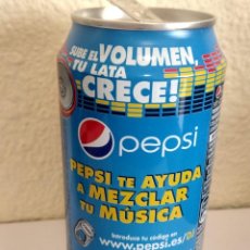 Coleccionismo de Coca-Cola y Pepsi: BOTE - LATA PEPSI COLA - PROMOCION SUBE EL VOLUMEN, TU LATA CRECE