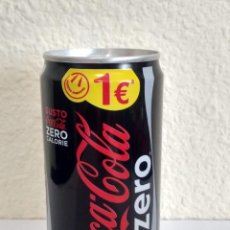 Coleccionismo de Coca-Cola y Pepsi: BOTE - LATA COCA COLA ZERO - CARITA - ITALIA