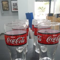 Coleccionismo de Coca-Cola y Pepsi: LOTE DE 6 VASOS BEBA COCA COLA. Lote 286963753