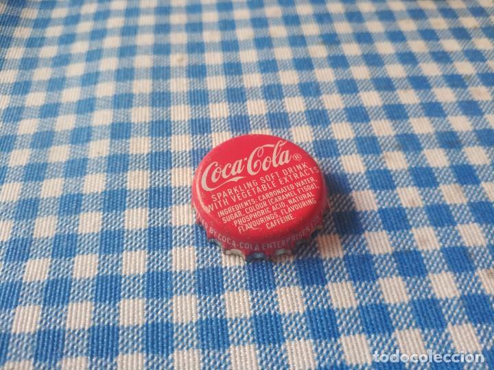 Collecting of Coca-Cola and Pepsi: Chapa Coca Cola 4 UK (TF)