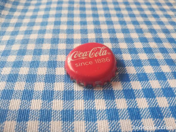 Collecting of Coca-Cola and Pepsi: Chapa Coca Cola 5 UK (TF)