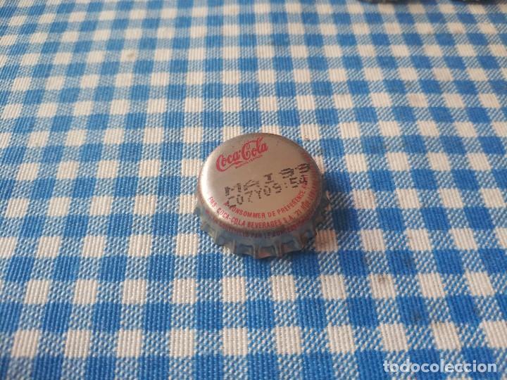 Sammeln von Coca-Cola und Pepsi: Chapa Coca Cola FR 1 (DAP)